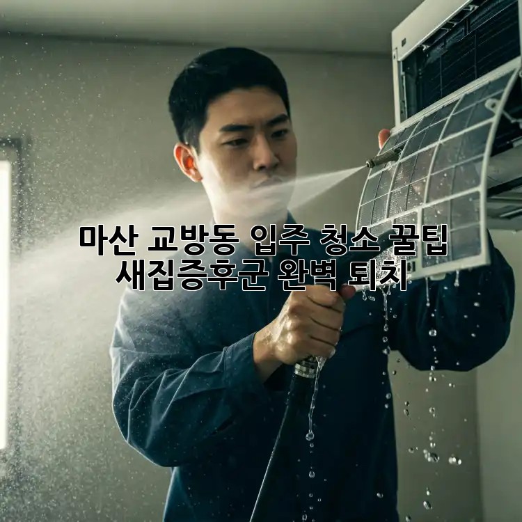 마산 교방동 입주 청소 꿀팁🍯: 새집증후군 완벽 퇴치!