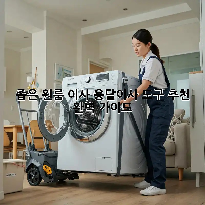 좁은 원룸 이사, 용달이사 도구 추천 완벽 가이드!